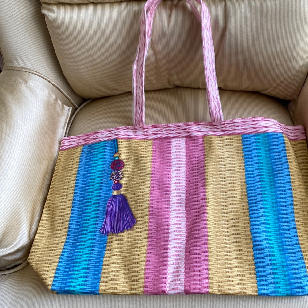 Brand-new colorful tote bag
